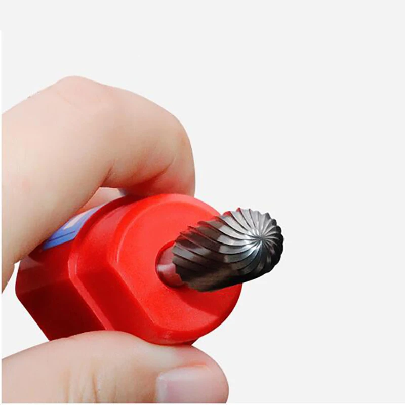 1pc 3mm Shank Tungsten Steel Burr Cutter Single-cut Grinding Carving Head Rotary Files Router Bit For Metal Polishing C Type 1pc 3mm Shank Tungsten Steel Burr Cutter Single-cut Grinding Carving Head Rotary Files Router Bit For Metal Polishing C Type