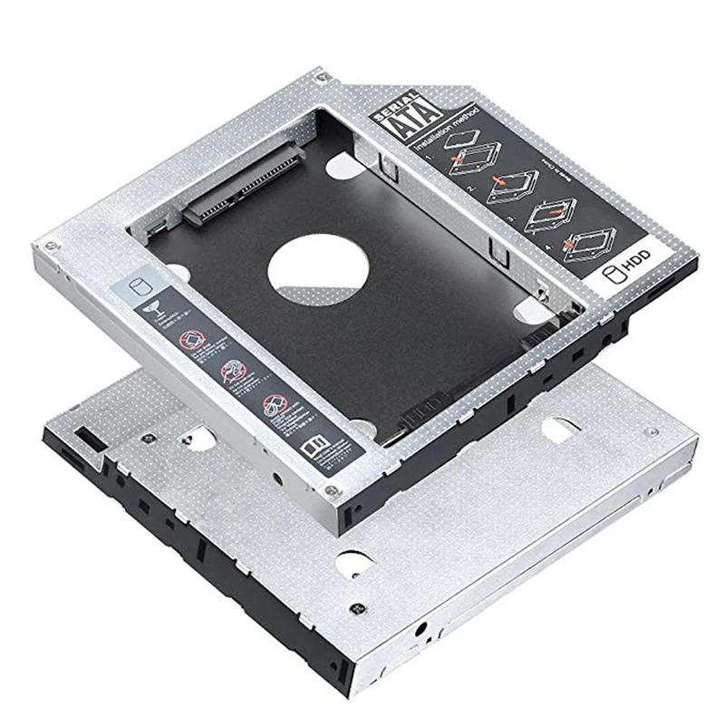 2nd HDD SSD жесткий диск Caddy лоток Замена для lenovo Thinkpad T420 T430 T510 T520 T530 W510 W520 W530, внутренний ноутбук CD/