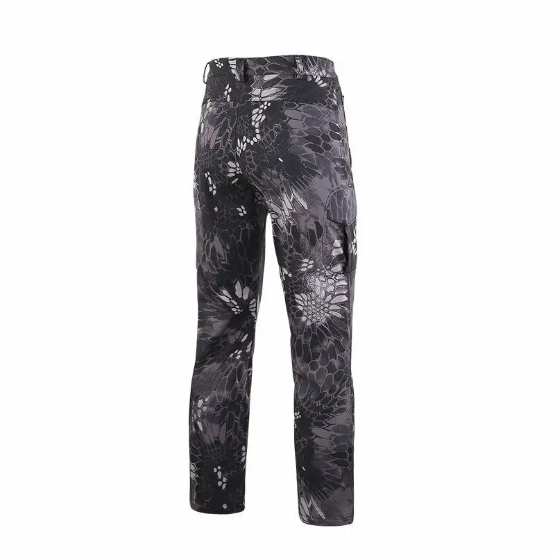 Водонепроницаемый Открытый Тактические Cargo Pants городской Для Мужчин Армия Брюки