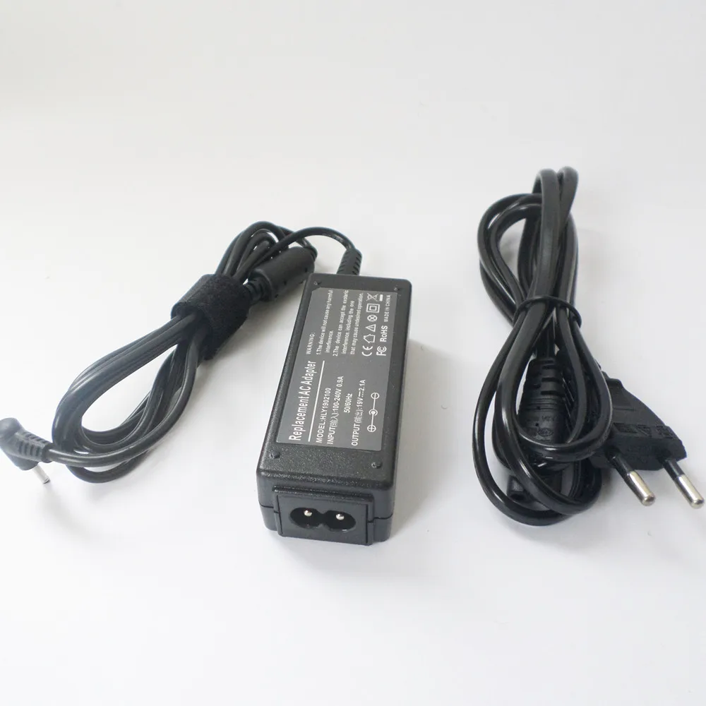 Шнур питания адаптер переменного тока для ASUS Eee PC 19V 2.1A 40W 2 3mm x 0 7mm EXA0901XH EXA0901XA N17908