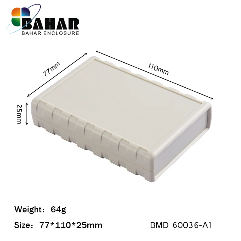 

5pcs Plastic enclosure housing for electronics abs plastic project junction box diy instrument case Desktop shell 110*77*25mm