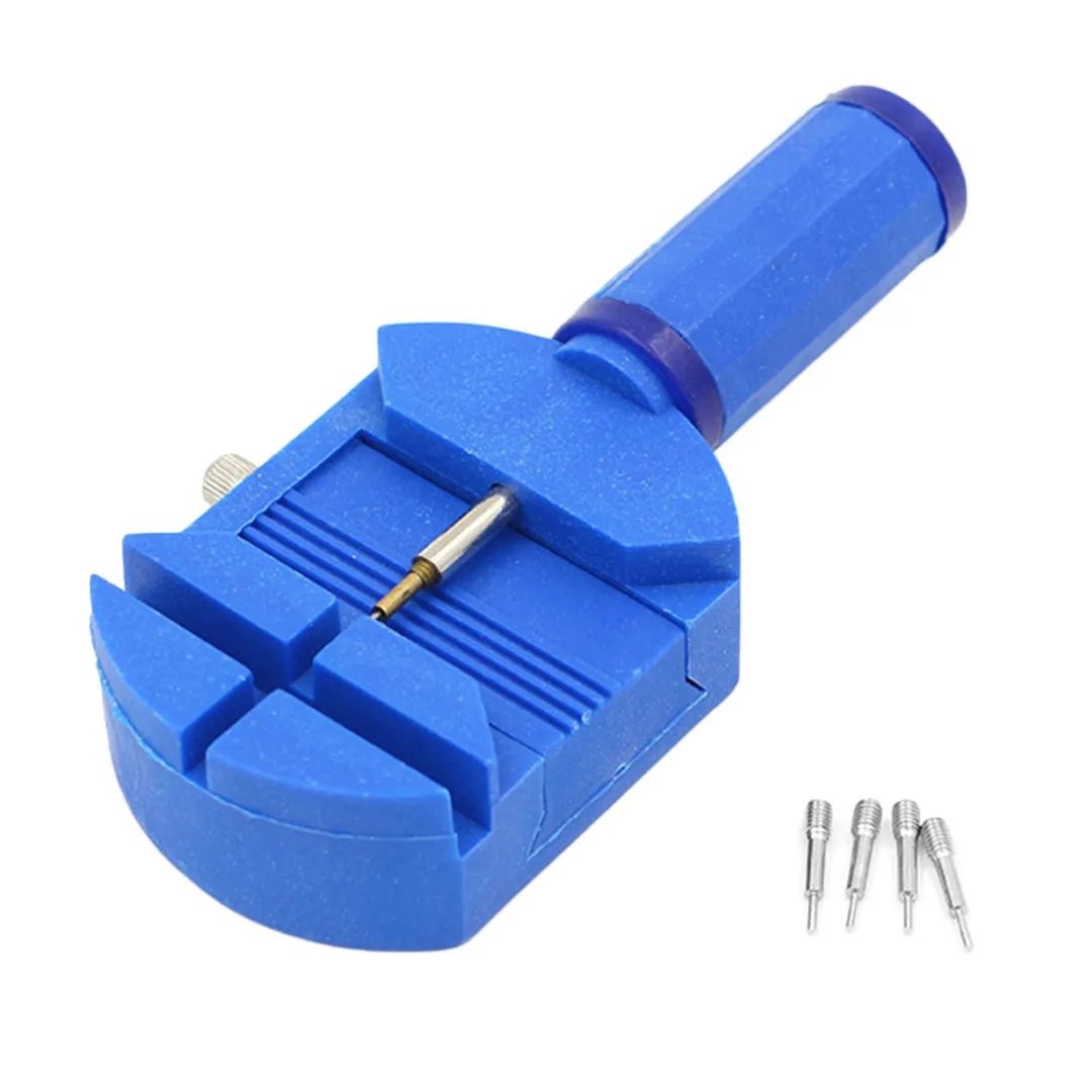 

2019 New Arrival Watch Band Link Strap Remover With 5 Extra Pins Adjuster Watches Link Strap Remover Tools