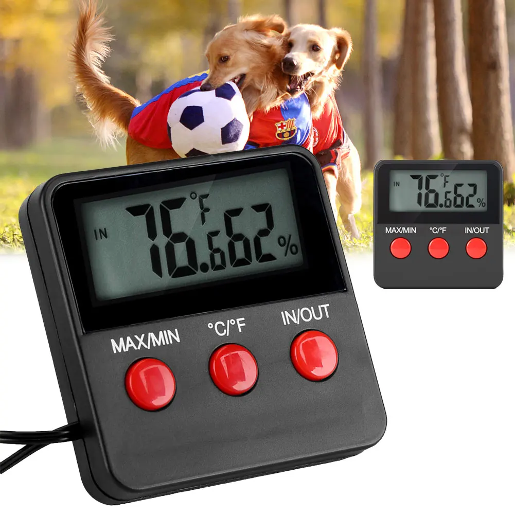 

Monitor Measuring Tools Incubator Digital Pet Keeping Thermometer LCD Hygrometer Outdoor Indoor Temperature Tester Humidity