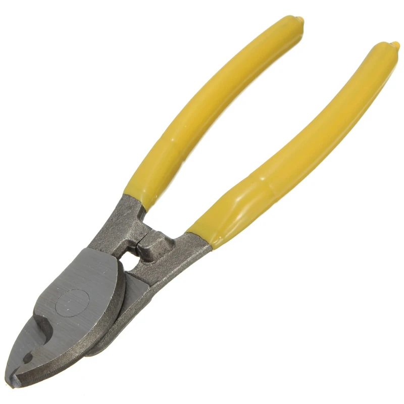 Желтый высокое качество общая длина 150 мм углеродистая сталь кабель резаки для SIM карт Нескользящие пластик ручка стриптизерш
