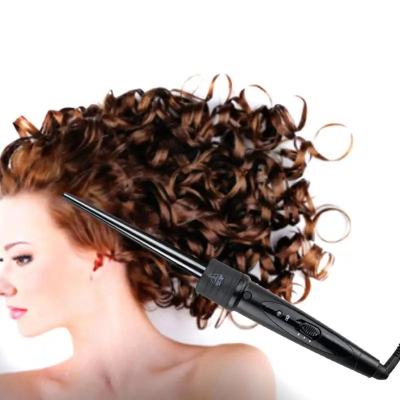 

5pcs/set Pro Hair Curling Iron Machine Heat Resistant Electric Hair Curler Roller Curling Wand Home Salon Hairdressing Tools