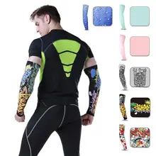 Рукав для велоспорта Спорт Бег Велоспорт Гольф Рыбалка без пальцев женщин Ciclismo Баскетбол рукава с манжетами