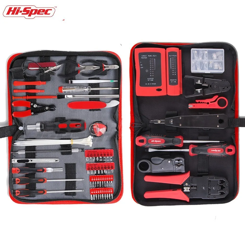 

Hi-Spec Hand Tool Set DIY Household Home Repair Tools Kits 19pc Computer Repair Tools Kit 73pc Electronic Tool Set