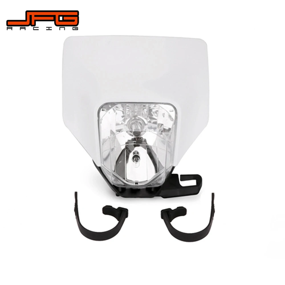 

Universal 2018 New White Motorcycle Headlight Headlamp Lamp Light For KTM Husqvara EXC SX XC XCF TE FE 150 250 350 450 500 530