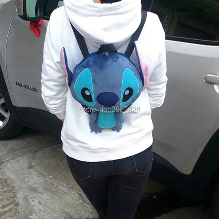 

High quality Stitch Backpack Stuffed Coin case/bag/Shoulder Bag Plush Toy Stuffed Animals Baby Kids Toys