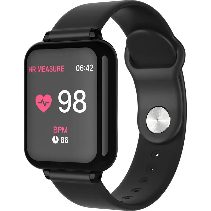 

B57 Color Screen Smart Watch Heart Rate Blood Pressure Monitoring Pedometer Sports Call Bluetooth Waterproof Smart Watch