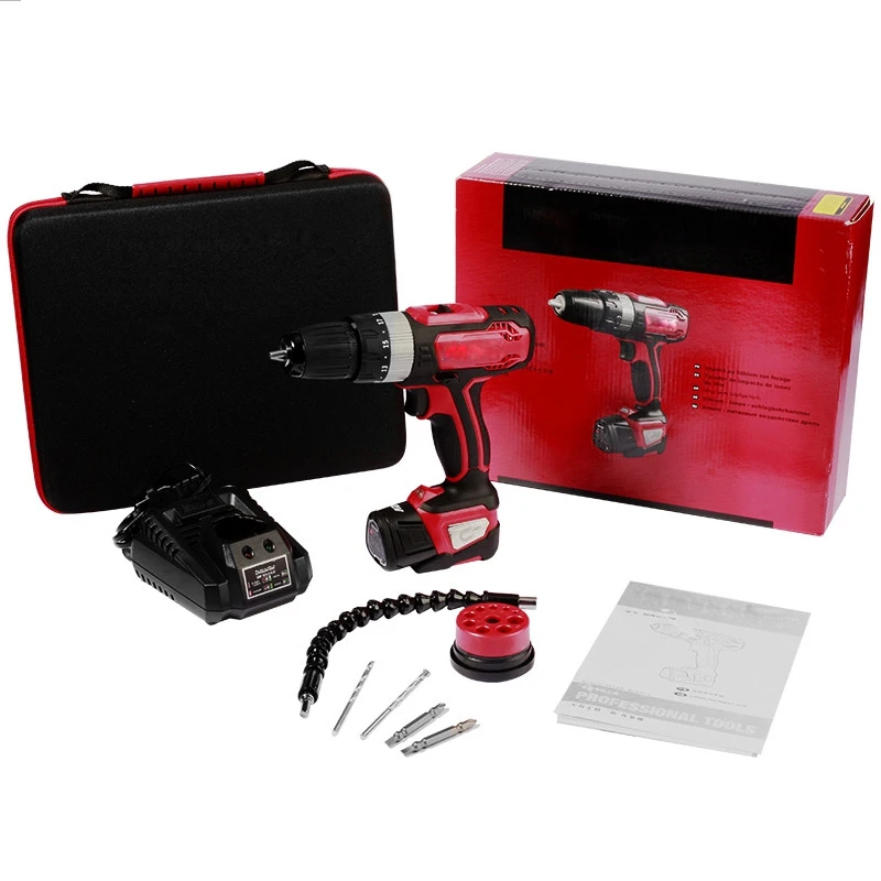 

Multi-function DC 12V 5230 Rechargeable Electric Screwdriver Tool Household Impact Drill For Woodworking Brand New