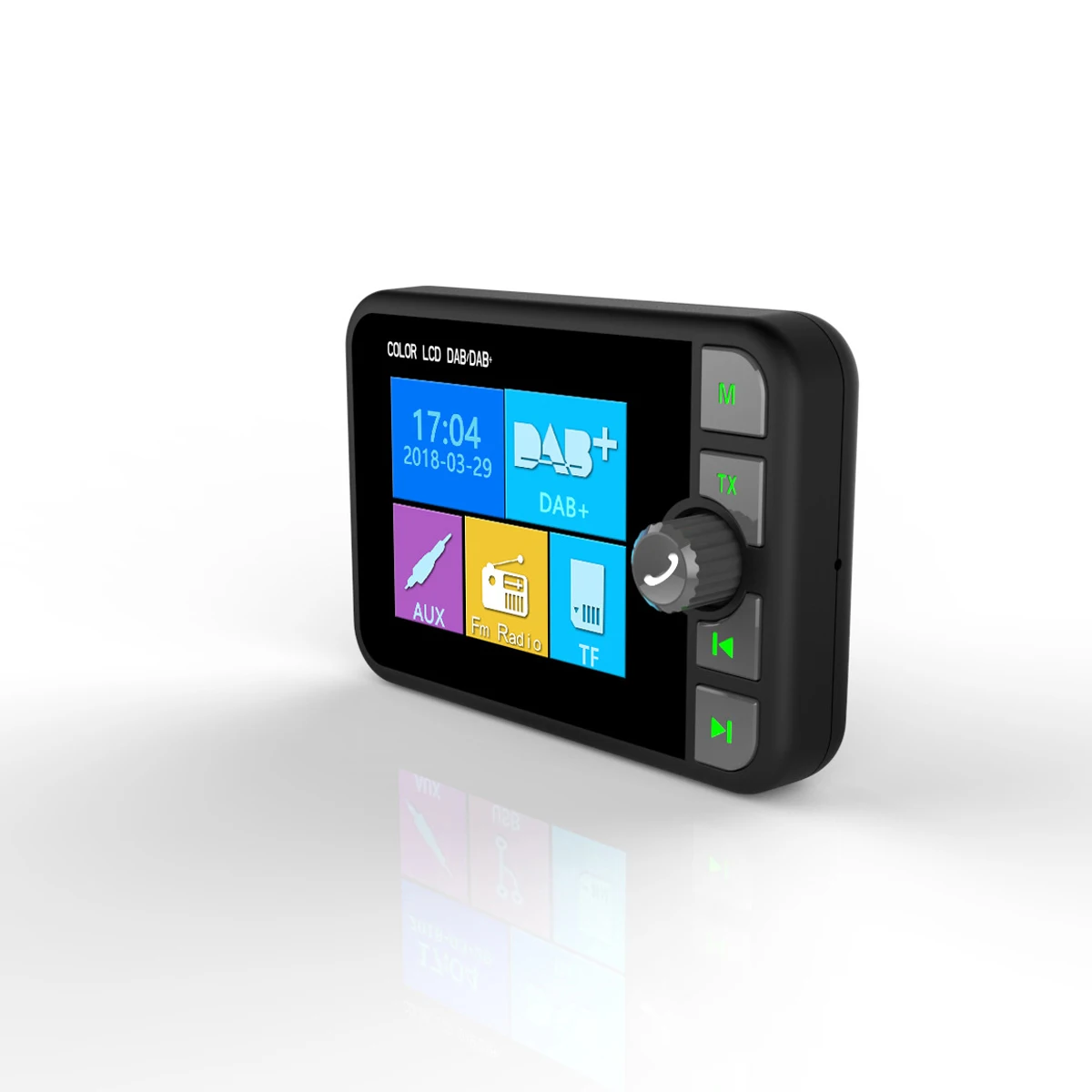 

2.4'' Color Screen Car DAB/DAB+ Radio bluetooth Music Player Slide Show Picture