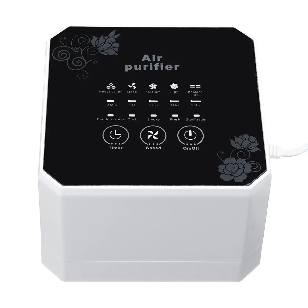 

Fresh Air Purifier Ozone Negative Ionizer Generator Cleaner Filter Dust Formaldehyde Removal Office Home Car Air Purification