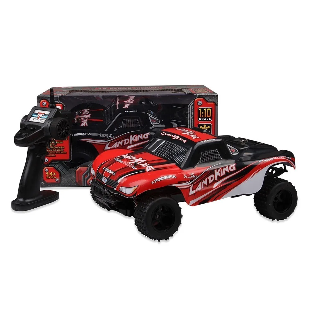 Best High Speed Wireless Remote Control Car 2.4GHz 1 10 Electric Truck Short Course Off Road Remote Control Car Children Toys Gift
