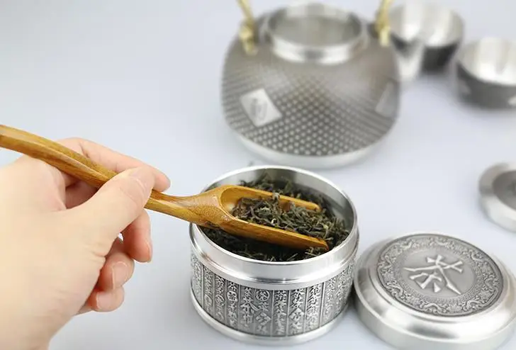 1 шт. Новый Лидер продаж японский стиль натуральный бамбуковая чайная ложка чай