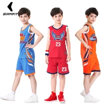 Новое поступление, Детская футболка для баскетбола «сделай сам», футболка для мальчиков, баскетбольная майка, майка для тренировок по баскетболу, комплект дышащей одежды