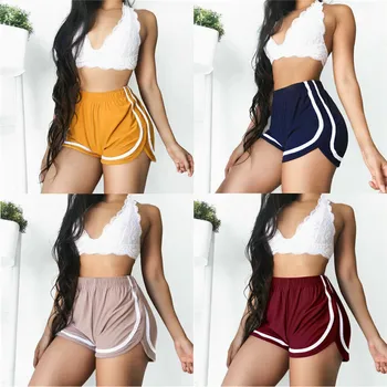

2019 New Women Girls Sexy Hot Summer Casual Shorts Short Pants High Waist Floral Beach Women Shorts Fashion