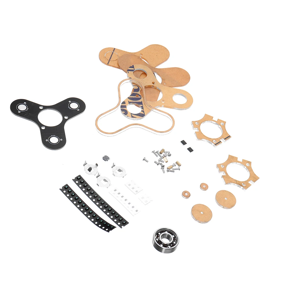 

LED Display Module Kit DIY LED Display Rotation Finger Tip Gyro Kit Electronic Production