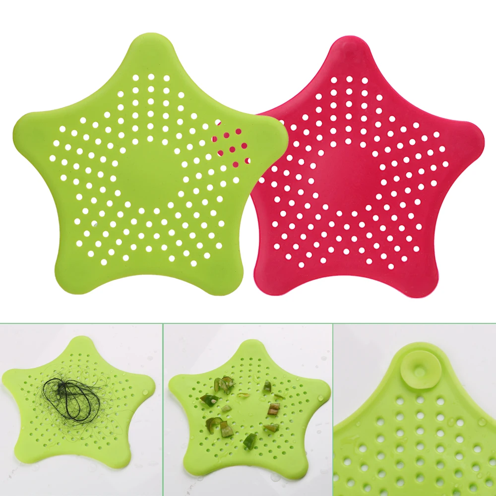 

Kitchen Sink Filter Drains TPR Anti-blocking Gadgets Kitchen Tools Sink Strainer