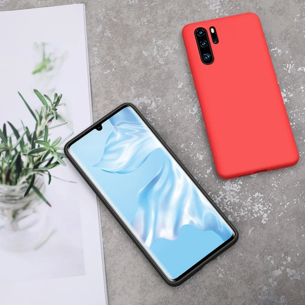 NILLKIN гибкий чистый чехол для Huawei P30/ P30 Pro тонкий мягкий силиконовый резиновый