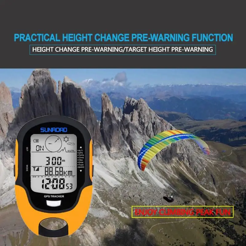1 шт. многофункциональный электронный gps Beidou система высотомер с компасом для пешего туризма альпинизма туристическое снаряжение аксессуары новые