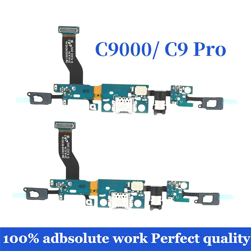 Для Samsung Galaxy C9 pro C9000 разъем для док-станции гибкий зарядный usb-кабель зарядки с