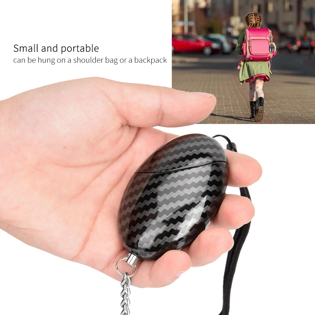 

Security Alarm Keychain Self Defence Emergency Safety Alarm for Women Children