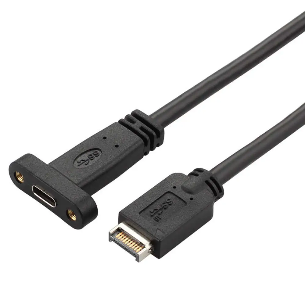 USB 3 1 type E PCI для C Female Gen 2 удлинитель кронштейн профиля|Кабели передачи данных| |