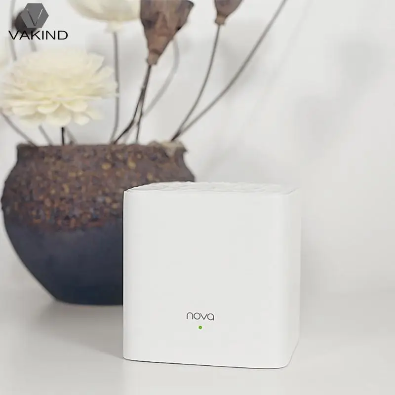 VAKIND 2pcs/set Tenda Nova MW3 AC1200 Dual Band Wireless Router WiFi Repeater VAKIND 2pcs/set Tenda Nova MW3 AC1200 Dual Band Wireless Router WiFi Repeater