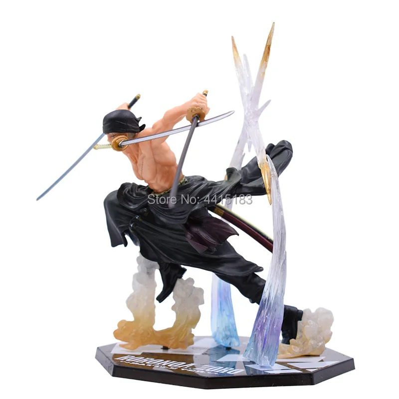 17 cm Anime One Piece Battle Ver Roronoa Zoro PVC Action Figure Doll Collectible Model Toy Christmas Gift