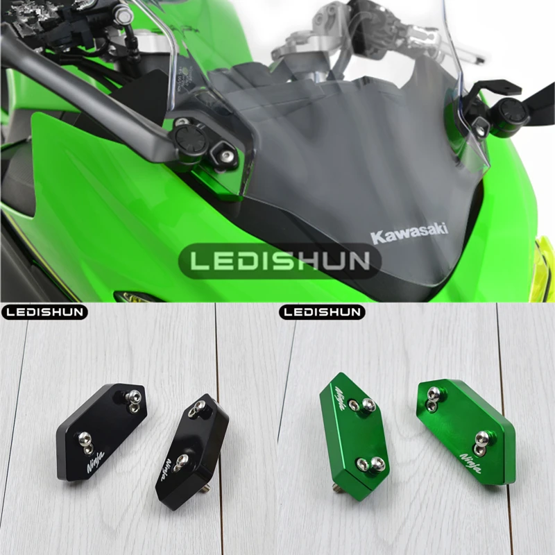 Комплект для установки ветрового стекла Kawasaki NINJA 400 NINJA400 2018 18 CNC алюминиевое