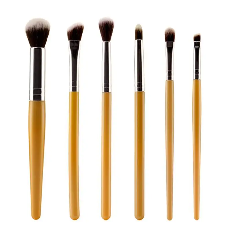 

Makeup Brushes Tools Eye Make up Brush Kit 6pcs Eye Shadows Eyeliner Eyebrow Brush Set Cosmetics Tools pincel maquiagem