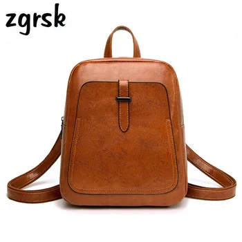 

Women Backpack Pu Womens Leather Backpacks Lady Shoulder Bag Fashion School Bag For Teenage Girls Luxurious Backpack For Women