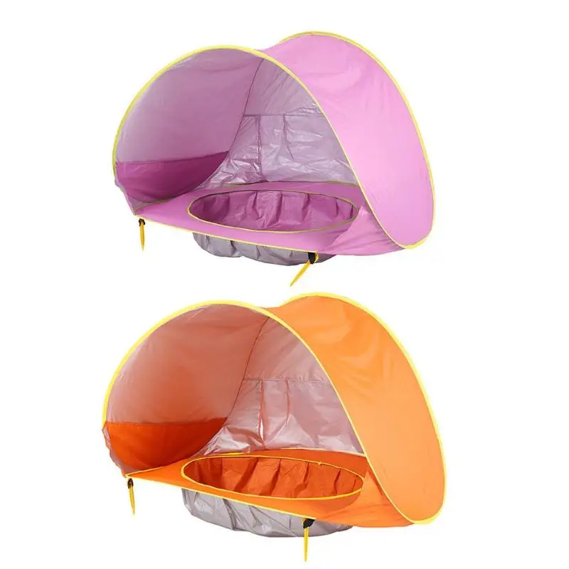 

Kids Baby Games Beach Tent Waterproof Children Portable Build Outdoor Sunscreen Swimming Pool Play House Tent Sunshelter Awning