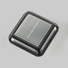 12 светодиодный, уличный, водонепроницаемый, солнечный, для сада, светодиодный, для дома, лестницы, ступни, балкон, пол, ноги, настенный светильник, украшение, маленький уличный светильник