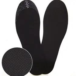 Унисекс 1 пара здоровый бамбук угольный дезодорант подушка для ног вставки стельки для обуви