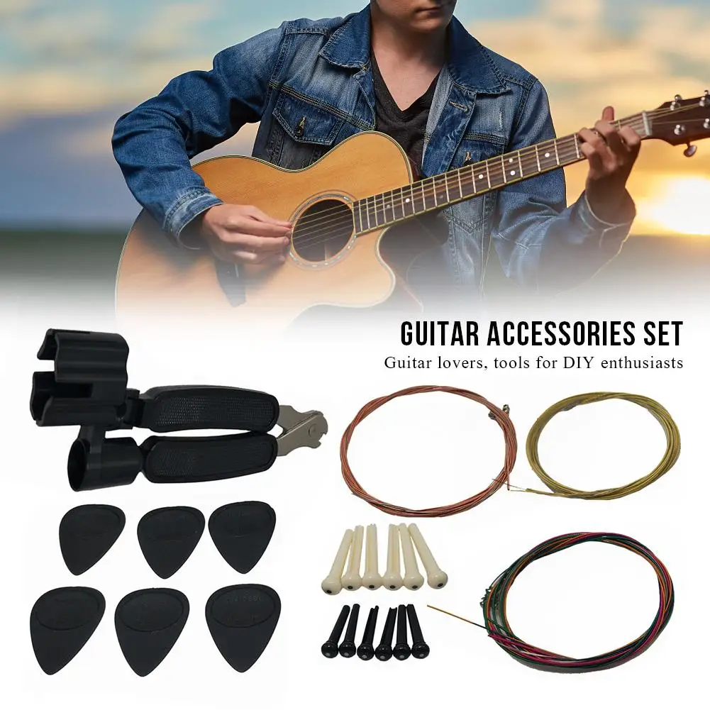 Hot Guitar Accessories Kit All in 1 Guitar Tool Changing Kit Including