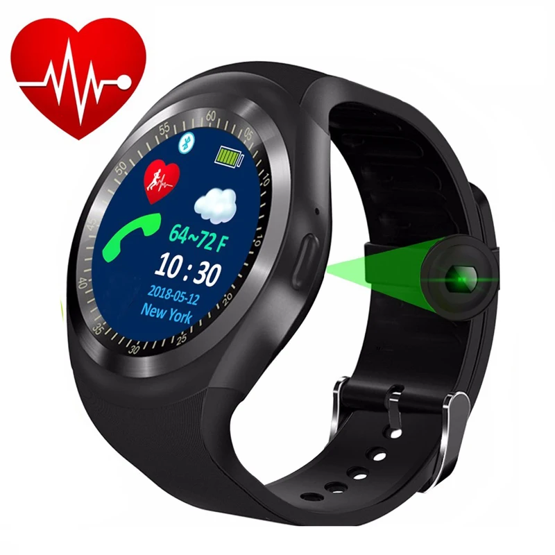KESHUYOU Sport smart watch men Heart Rate monitor Passometer relogio smartwatch TS1 Support SIM TF Card for android phone
