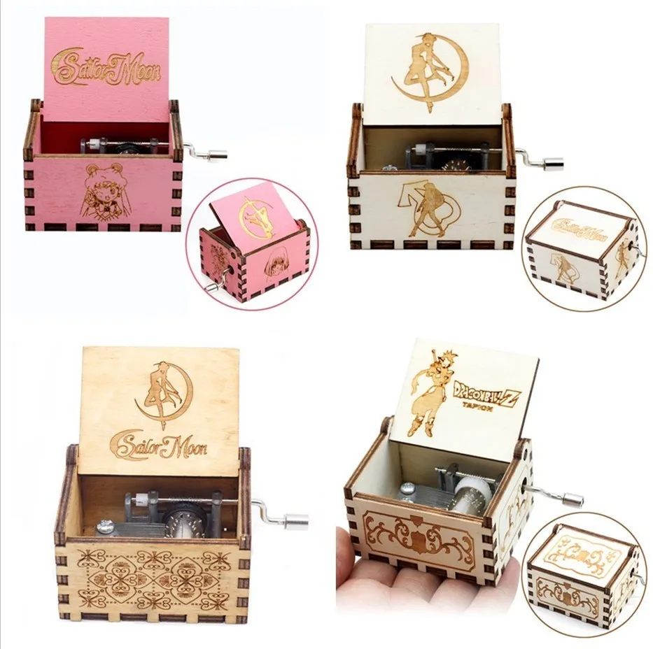 

Gift 3 Kinds Sailor Moon Davy Jones Star Wars The Godfather Davy Jones Hand Engraving Music Box Suitable Christmas Gift