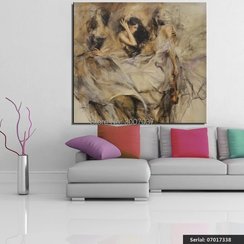 

hand painted Salvador Dali Still life Abstract girls oil Painting Drawing art Unframed Canvas hand design gemstone design