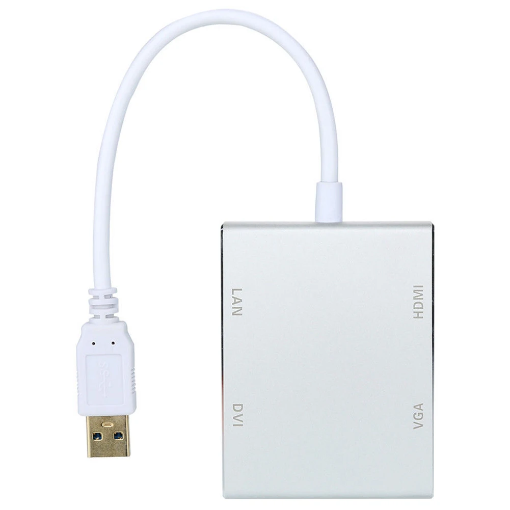 IG USB 3 0 к HDMI/DVI I/VGA адаптер мульти порт видео дисплей конвертер 1080p HD US|Адаптеры Type-C| |
