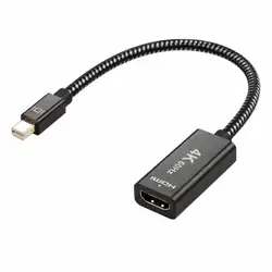 4K 60hzmini порт дисплея Порт DP к HDMI кабель штекер к женскому адаптеру мини-порт дисплея для Macbook Air 13 Surface Pro 4
