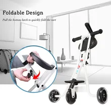 Портативная складная детская трехколесная коляска, легкая трехколесная детская коляска, детская тележка, коляска дорожная коляска