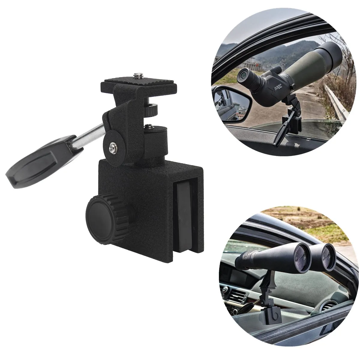Universal Car Window Mount Holder Vehicles for Camera Monocular Telescopes Spotting Scope
