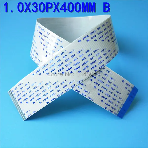 

30pcs 30pins Konica 512 printhead cable FFC flat date cables Large format plotter JHF Vista Leopard versacamm printer head cable
