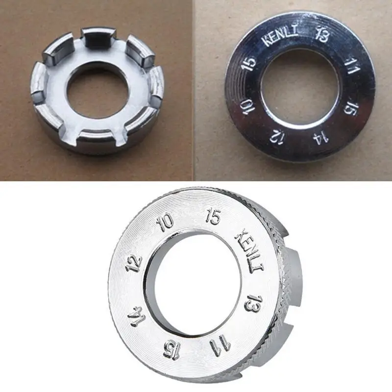 

8 Ports Chrome-Molybdenum Steel Wrench Repair Tools Spokes Bicycle Wire Rundle Bicycle Spoke Wrench