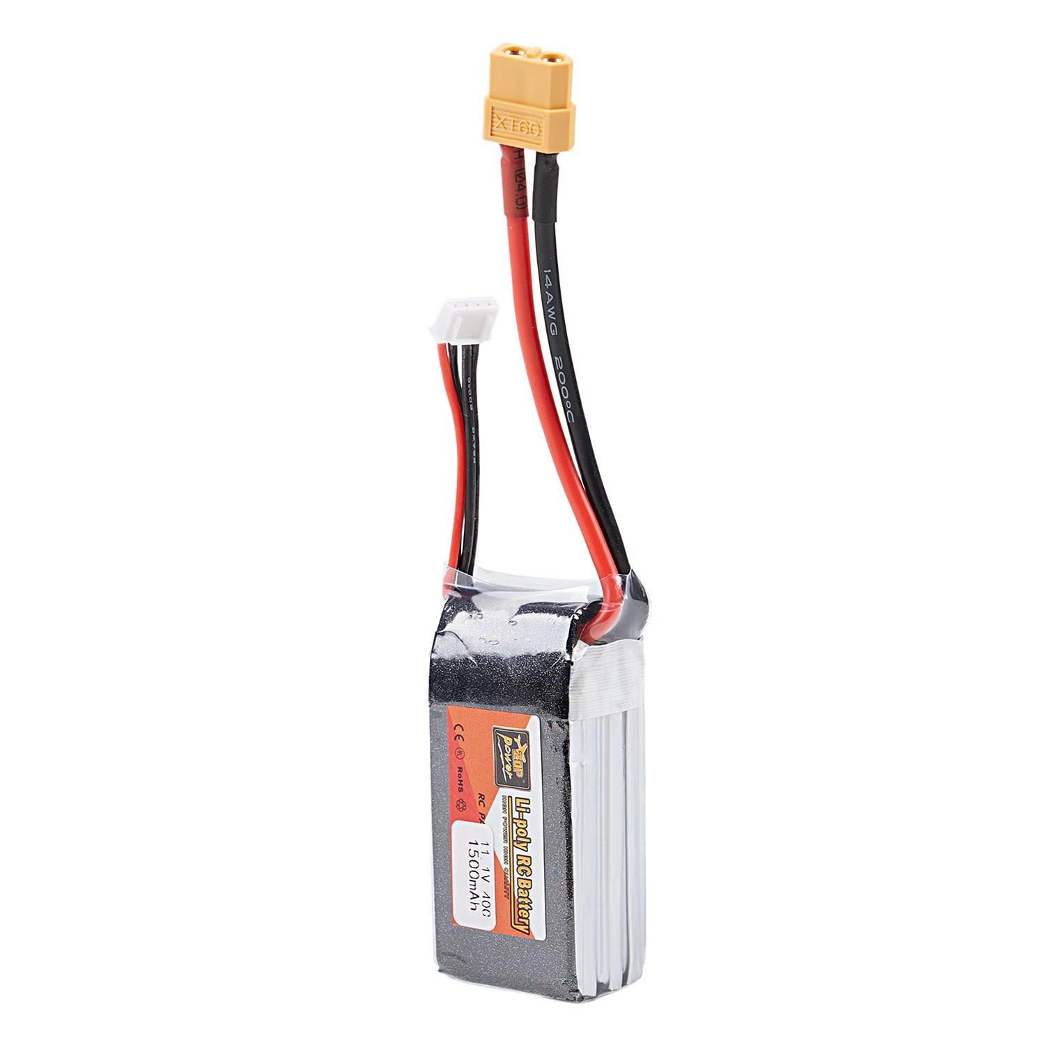 Zop Мощность 1500 мА/ч 11 1 V 40C 3 S Lipo Батарея Xt60 разъем для дрона с дистанционным