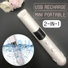 Мини выпрямитель USB подзарядка бигуди Быстрый нагрев керамическая 3D доска для плавания СВЕТОДИОДНЫЙ Дисплей беспроводные волосы плоский Утюг