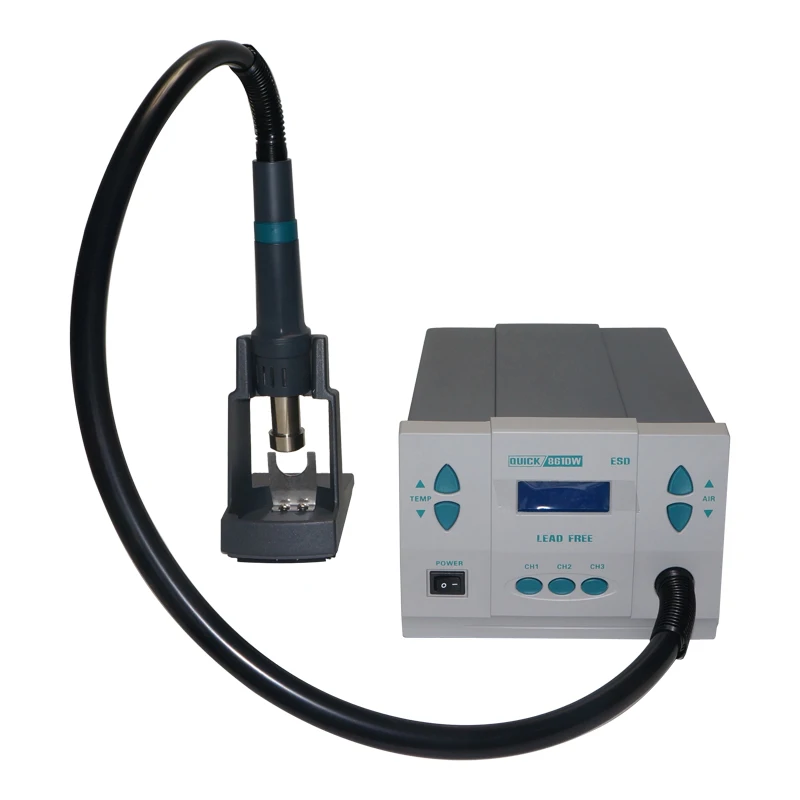 

Hot Air Desoldering Station 861DW Digital Display Lead-free Intelligent Temperature Control Rework Station 1000W