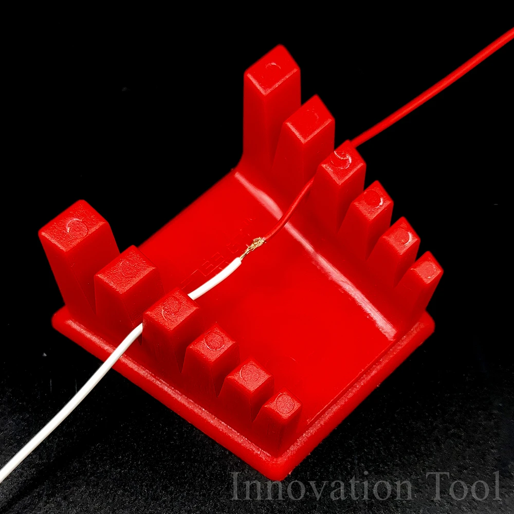 Soldering Wire Tin Leads Clamp Stand Cable Connection Fixture